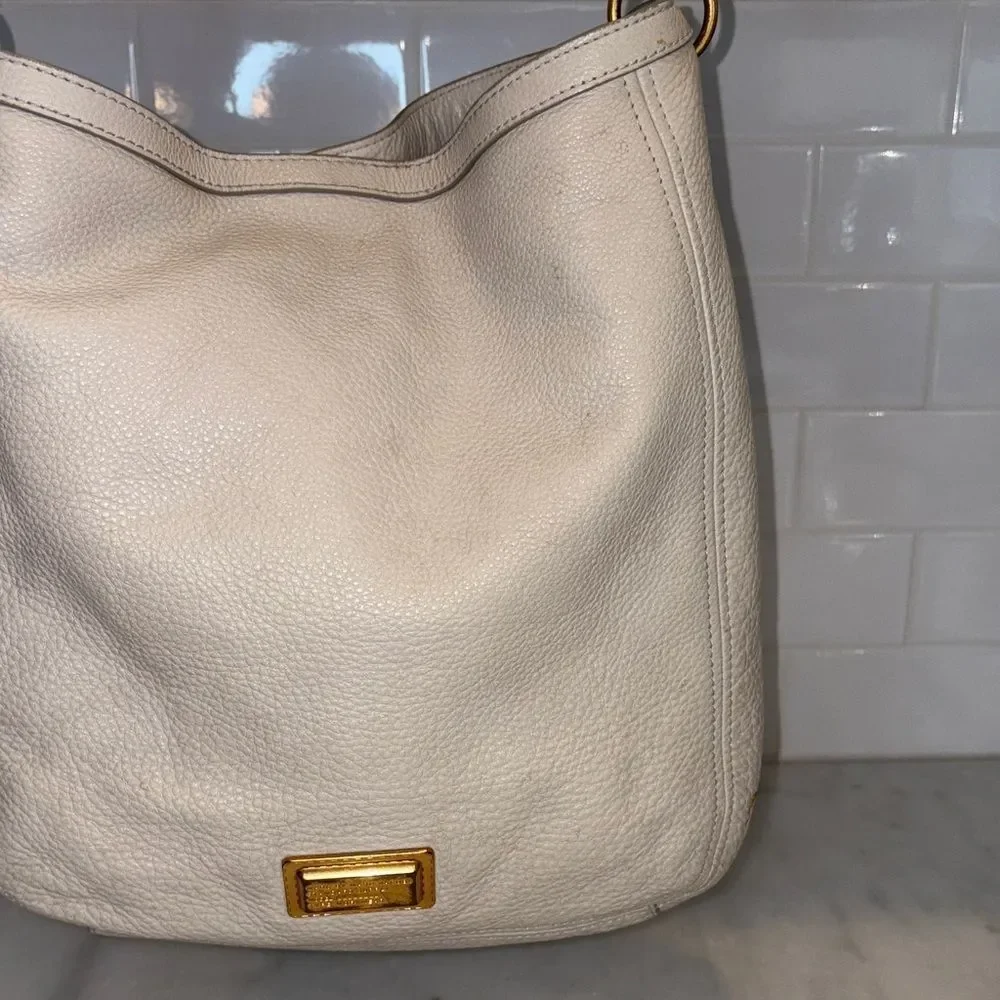 Marc by Marc Jacobs Bag Purse Handbag Leather New Q Hillier Convertible Hobo Bag